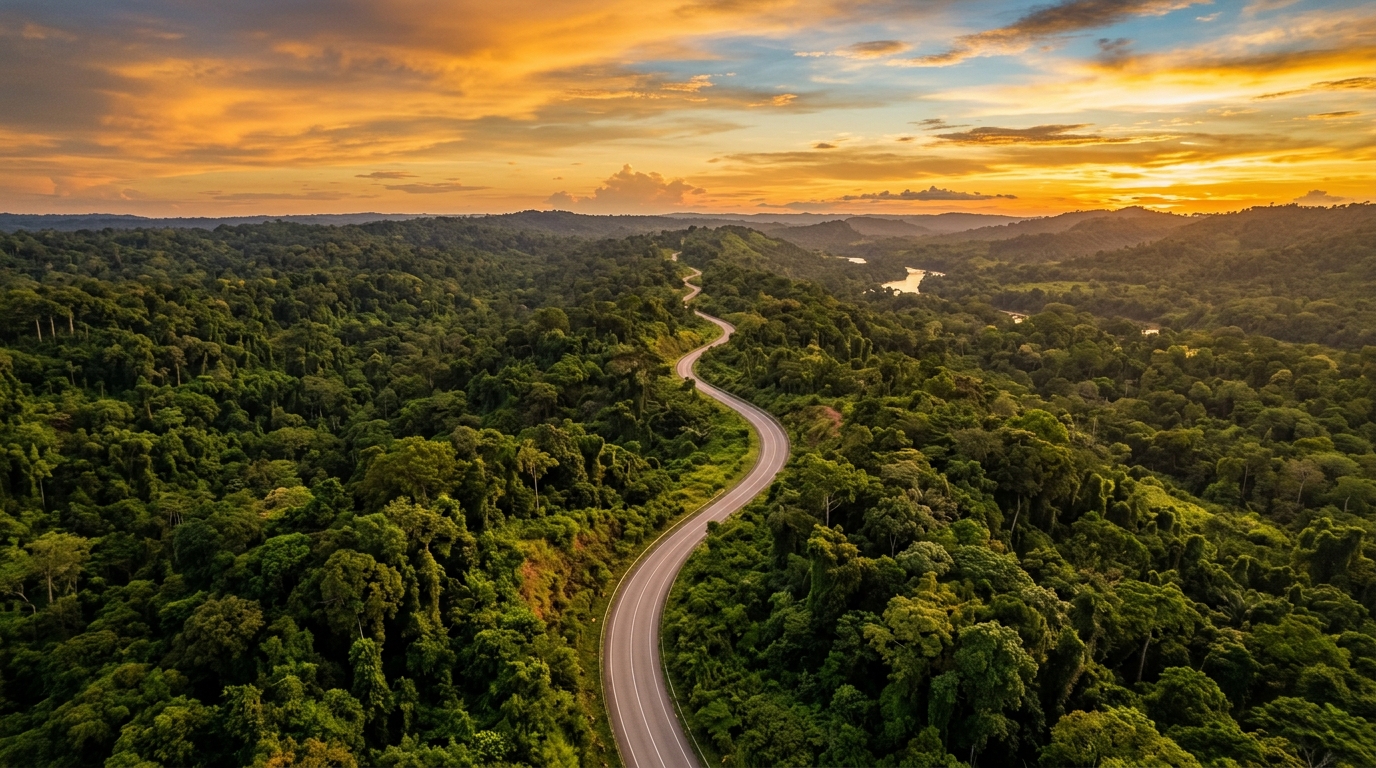 Route Gabon